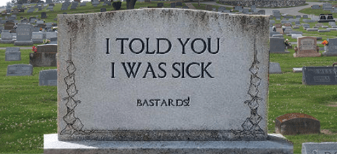 Sick Days Are Serious, Blog Feature